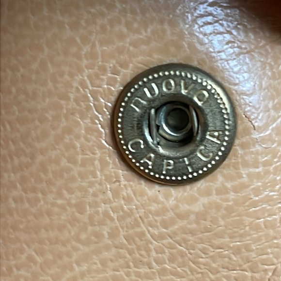 Celine Macadam Coated Canvas Brown Tan Crossbody Bag Flap Close Bow - Picture 15 of 17